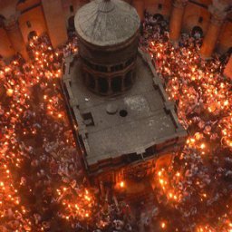 В Курск привезут благодатный огонь из храма Гроба Господня