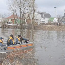 Из-за таяния снега в реках Курской области активно растет уровень воды