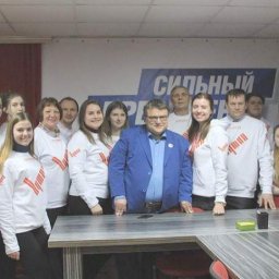 В Курске доверенное лицо кандидата в президенты встретился с активной молодежью