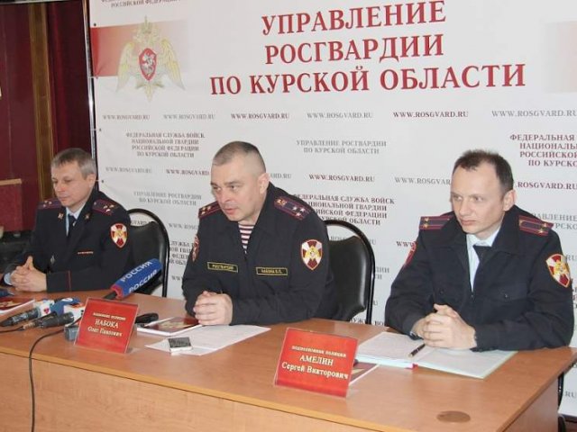 Курские росгвардейцы рассказали об итогах  работы в 2018 году