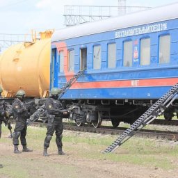 В Курске обезвредили условных террористов на Железнодорожном вокзале В Курске обезвредили условных террористов на Железнодорожном вокзале