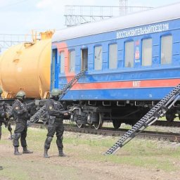 В Курске обезвредили условных террористов на Железнодорожном вокзале