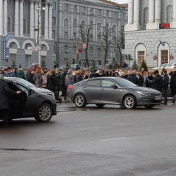 В Курске эвакуировали Дом Советов