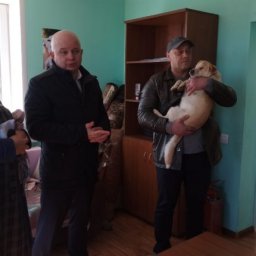 Более 700 кг корма передано для пункта в деревне Лобазовка