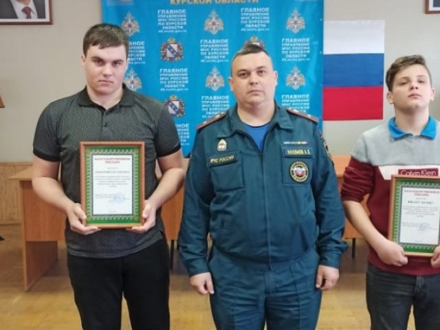 Юные куряне предотвратили пожар в жилом доме