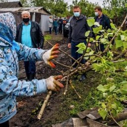 Роман Старовойт посетил Большесолдатский район, пострадавший от урагана