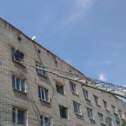 В Курске на пожаре  в общежитии спасли 8 человек