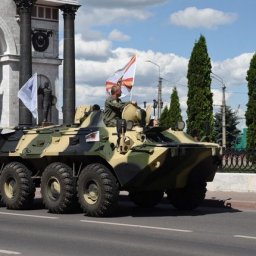 В Курск прибыл бронепробег из Москвы