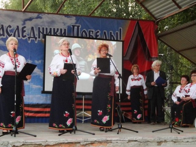 В Курском районе состоялась акция «А Победа на всех одна»