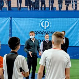 Роман Старовойт рассказал ο курской детской академии тенниса Роман Старовойт рассказал ο курской детской академии тенниса