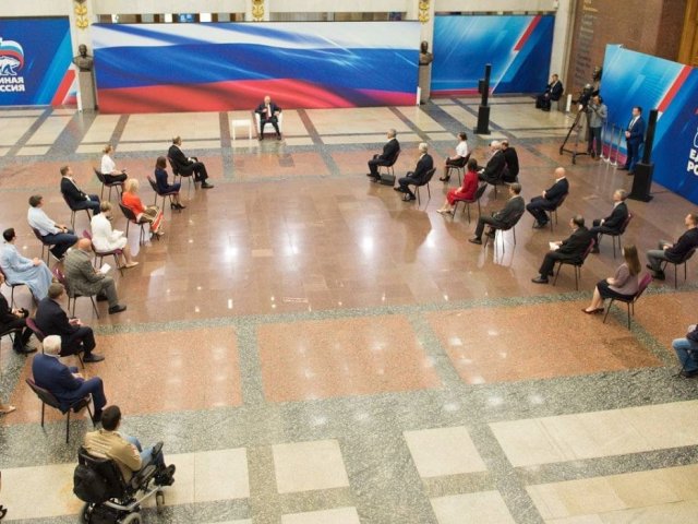 Ректор Курской СХА Екатерина Харченко встретилась с Владимиром Путиным