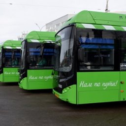 В Курск доставили первую партию новых автобусов из Владимира В Курск доставили первую партию новых автобусов из Владимира