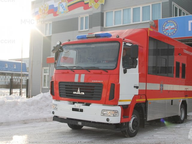 У курских спасателей появился уникальный автомобиль