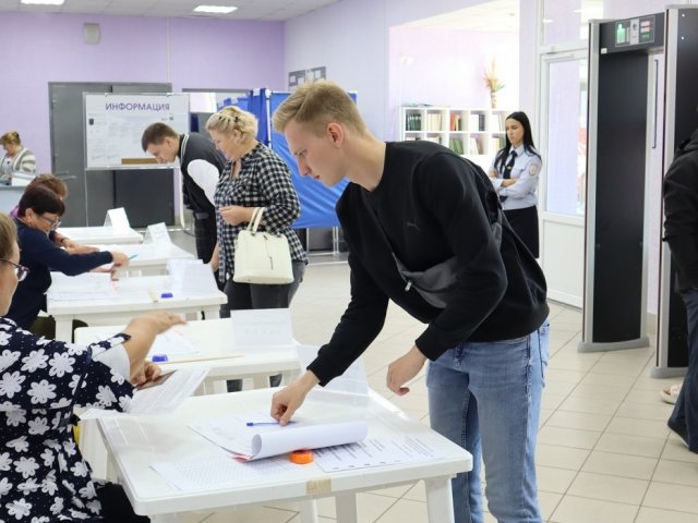 В Курской области к 15 часам 8 сентября проголосовали более 9 % избирателей
