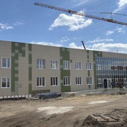 В Курской области проверили стройплощадку дома-интерната для престарелых и инвалидов в деревне Чурилово