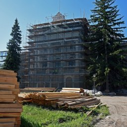 В Курской области продолжается реставрация санатория «Марьино»