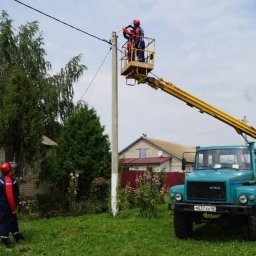 Курские энергетики готовятся к работе в условиях шторма