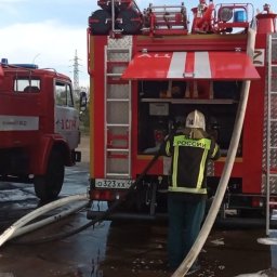 В Курском районе загорелась нефтебаза после атаки ВСУ