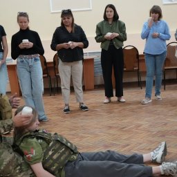 Преподавателей курского колледжа обучили тактической медицине