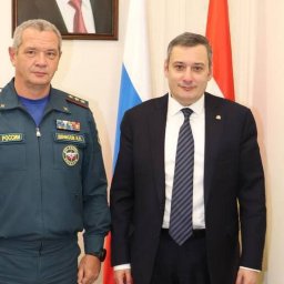 В Курскую область приехал заместитель главы МЧС России Илья Денисов В Курскую область приехал заместитель главы МЧС России Илья Денисов