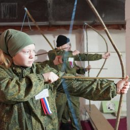 Курские школьники приняли участие в военно-спортивной игре «Тропа северян»