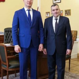 Александр Хинштейн встретился с министром спорта РФ Михаилом Дегтярёвым
