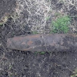 В Курской области обнаружили снаряд ВОВ В Курской области обнаружили снаряд ВОВ