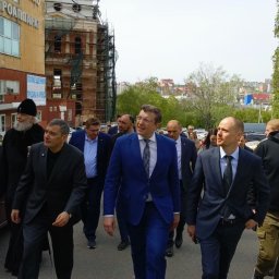 Губернатор Нижегородской области осмотрел исторический центр Курска Губернатор Нижегородской области осмотрел исторический центр Курска