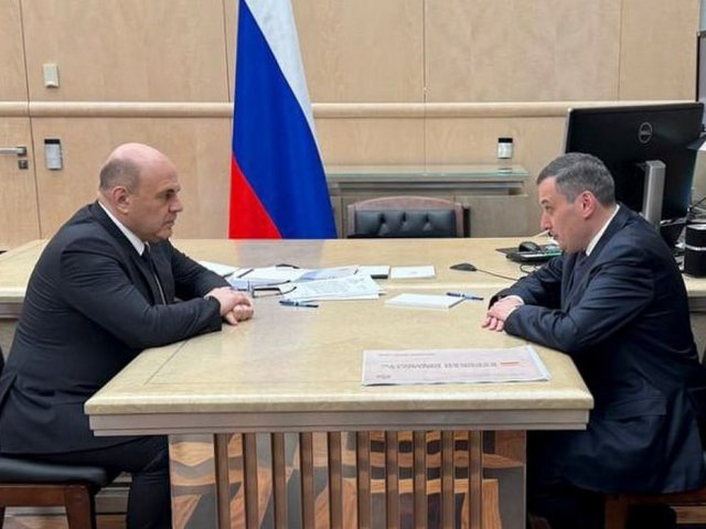 Александр Хинштейн обсудил меры поддержки Курской области с Михаилом Мишустиным