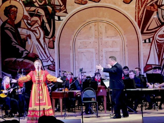 Курянка выступила на гала-концерте в Москве