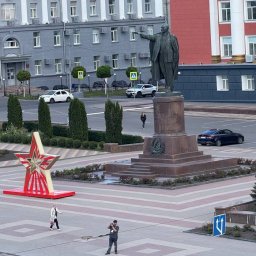Курск украшают ко Дню Победы Курск украшают ко Дню Победы