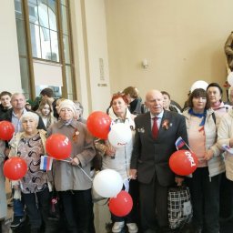 В Курске перед отправкой «Поезда Победы» проходит торжественный митинг В Курске перед отправкой «Поезда Победы» проходит торжественный митинг