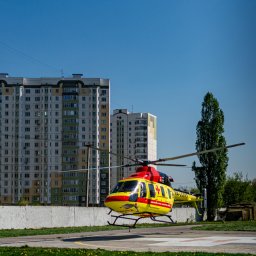 Курский вертолет санитарной авиации совершил 55 вылетов с начала года Курский вертолет санитарной авиации совершил 55 вылетов с начала года