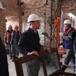 В Курске возобновлены работы по реставрации здания мужской классической гимназии