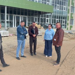 В Курской области завершают строительство интерната для пожилых на 200 мест