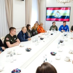 Владимир Путин встретился с врио губернатора Курской области
