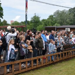 В Курске прошел фестиваль для детей военнослужащих