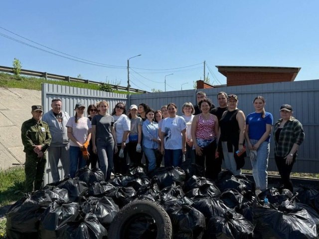 8 кубометров мусора собрали на курском пляже «Олимпийский»