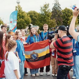 Курские активисты стали участниками фестиваля «Движения первых» в Москве