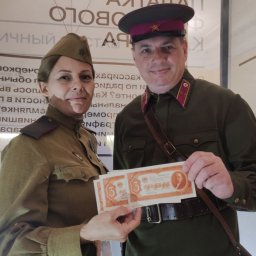 В Курске открылась выставка «Фронтовые кассиры»