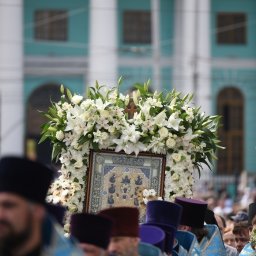 Из Курска в Коренную пустынь 20 июня будет доставлена икона «Знамение»