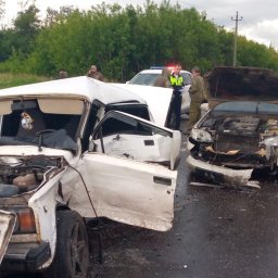 В Октябрьском районе произошло ДТП с участием двух легковушек