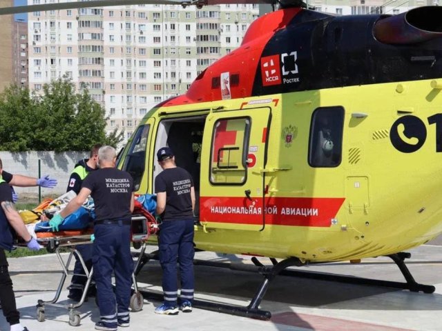 Двух пострадавших в приграничье курянок доставили на лечение в Москву
