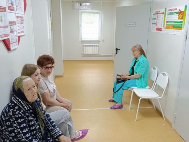Хинштейн познакомился с работой отделения общей врачебной практики