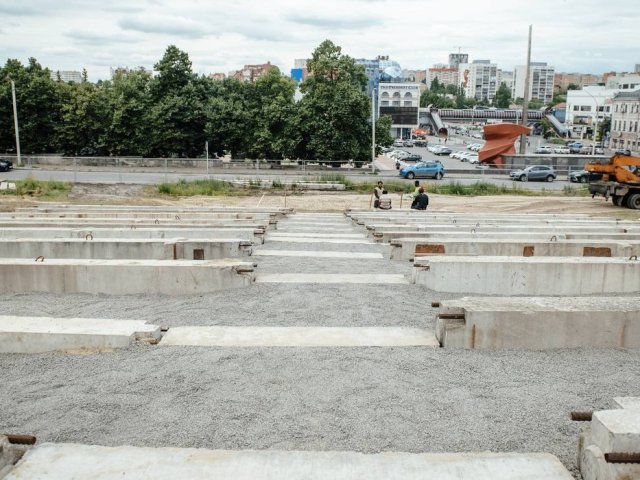 В Курске на Полугоре создают современное пространство для отдыха