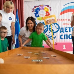 В Курске прошел фестиваль паралимпийских игр среди дошколят В Курске прошел фестиваль паралимпийских игр среди дошколят