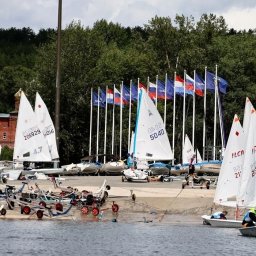 Куряне вышли в финал Спатракиады по парусному спорту